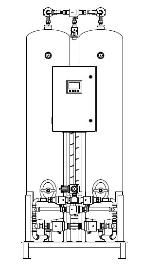 Detailansicht Touchscreen und Steuerung